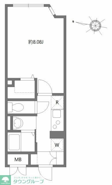 エルファーロ中野新井薬師の物件間取画像