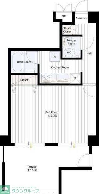 セレノ荻窪の物件間取画像