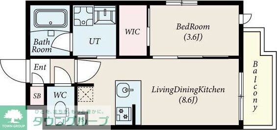 コンポジット新宿柏木の物件間取画像