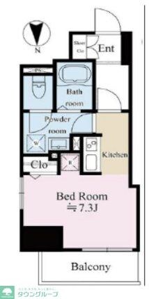 テラス阿佐ヶ谷の物件間取画像