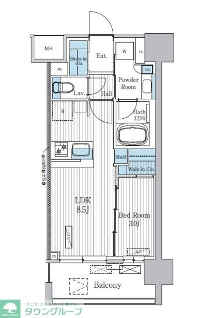 Terra蚕糸の森の物件間取画像