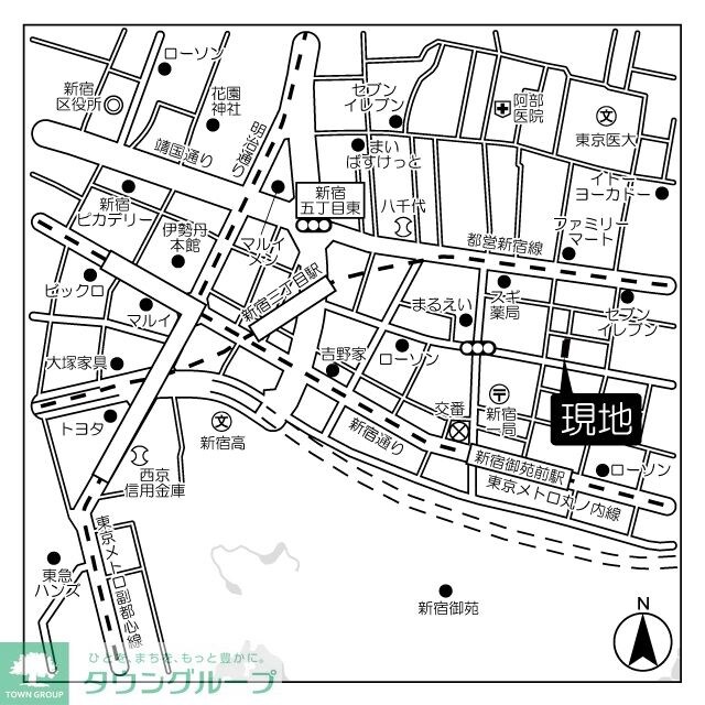 ガーラプレイス新宿御苑の物件内観写真