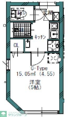 GREW高円寺レジデンスの物件間取画像