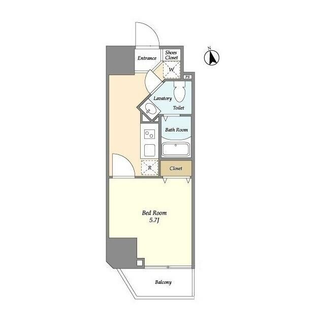 グランカーサ大森海岸の物件間取画像