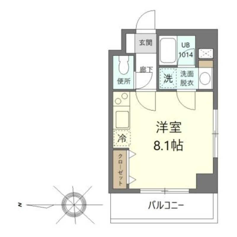 ジョイビレッジ御殿山の物件間取画像