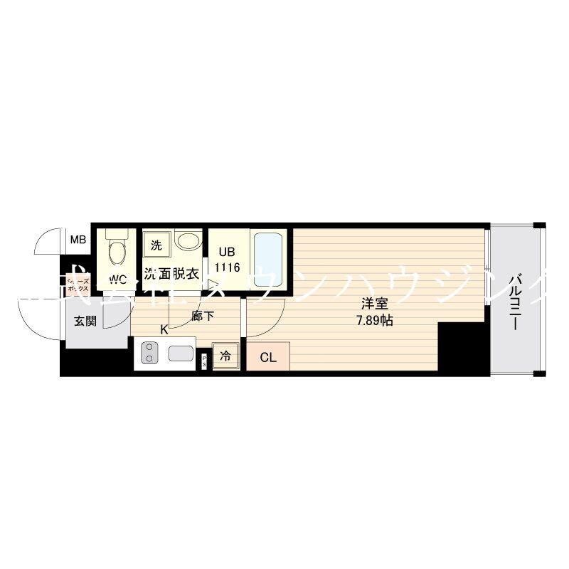 オープンブルーム品川南大井の物件間取画像