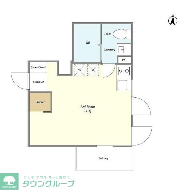 ヴィラ・ハーモニー不動前の物件間取画像