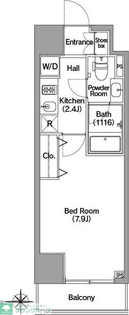 コンフォリア馬込の物件間取画像