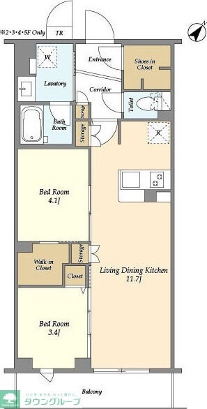 KDXレジデンス田園調布南の物件間取画像