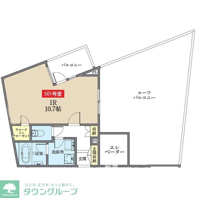 アズ大井町レジデンスの物件間取画像