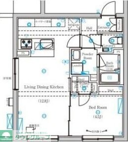 Mind Kojiyaの物件間取画像