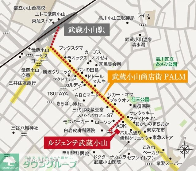 ルジェンテ武蔵小山の物件内観写真