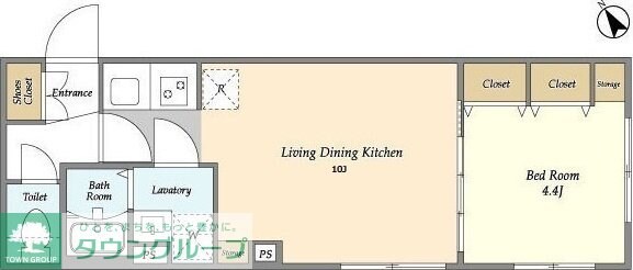 ウェルスクエアイズム武蔵小山IIIの物件間取画像