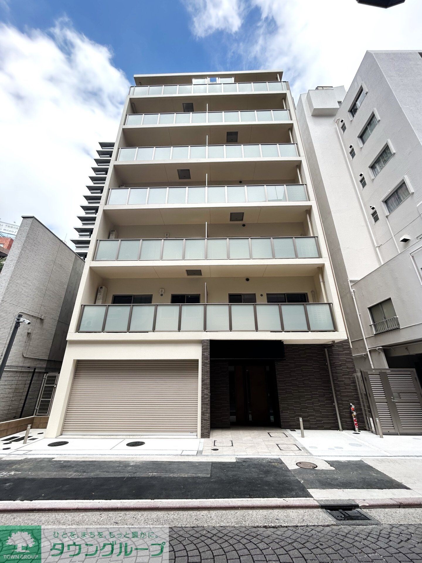 Raum麻布十番の物件外観写真