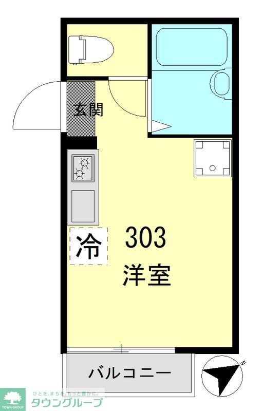 アリエッタ南蒲田の物件間取画像