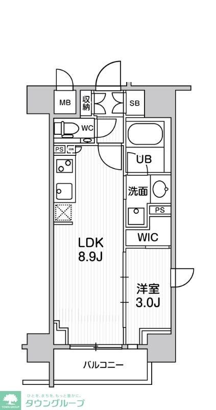 シーズンフラッツ大森ブライトの物件間取画像