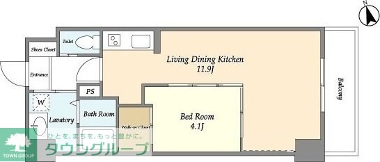 LIBRGRANT羽田の物件間取画像