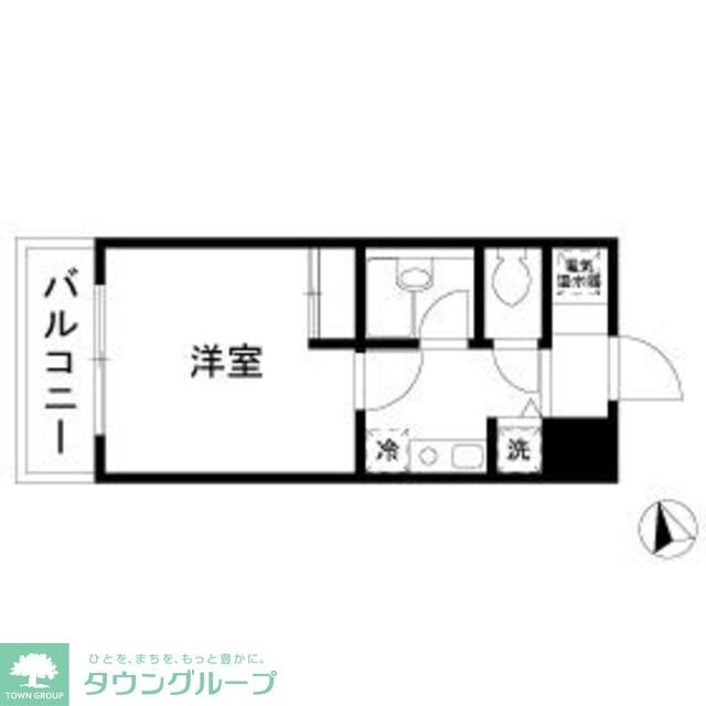 Urban Link蒲田の物件間取画像