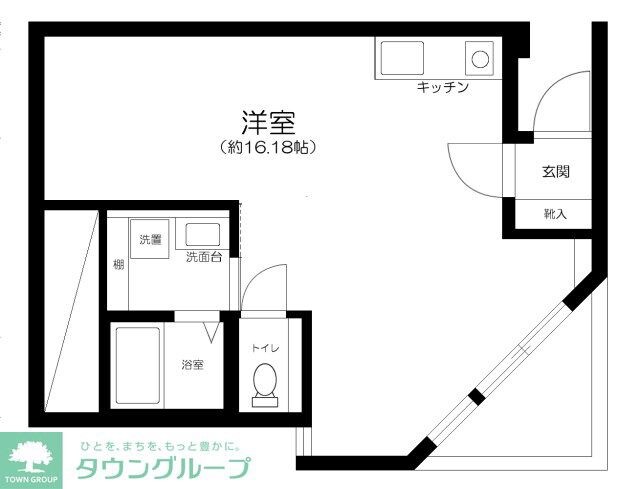 西大井テラスの物件間取画像