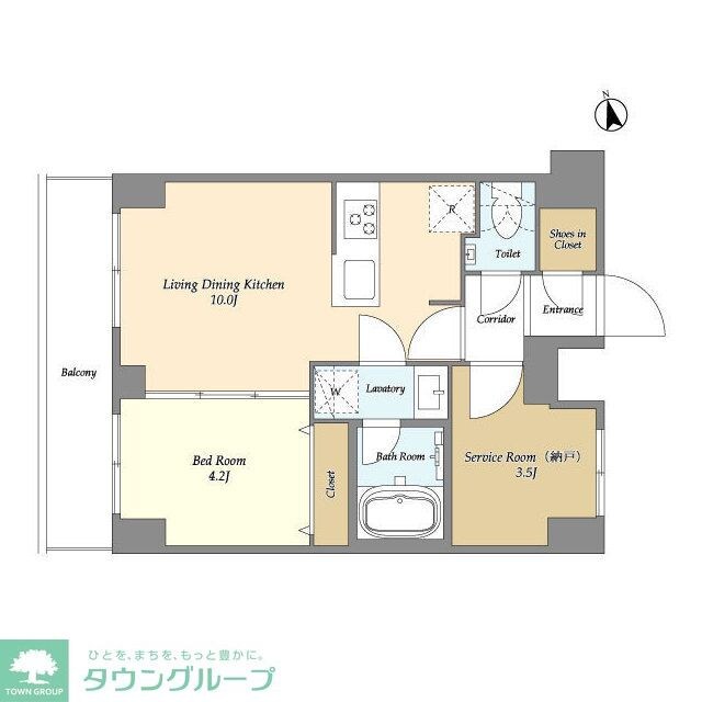 Augusta Residence大森の物件間取画像