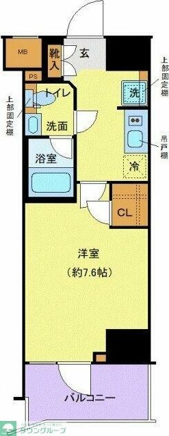 LEXE長原の物件間取画像