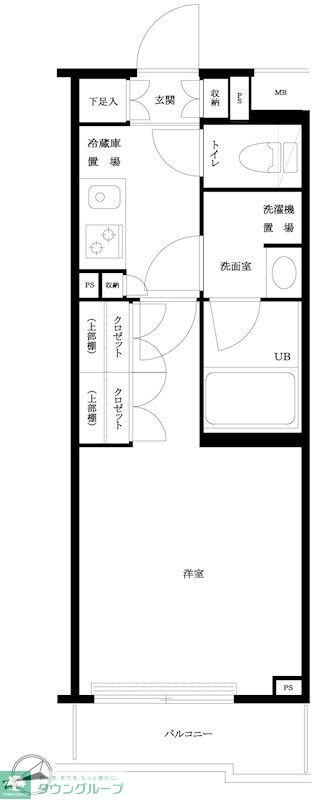 ルーブル大森西の物件間取画像