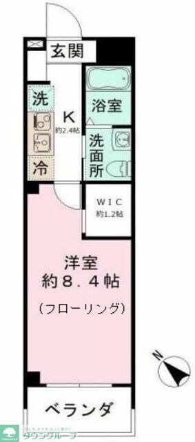 N-flats大森山王の物件間取画像