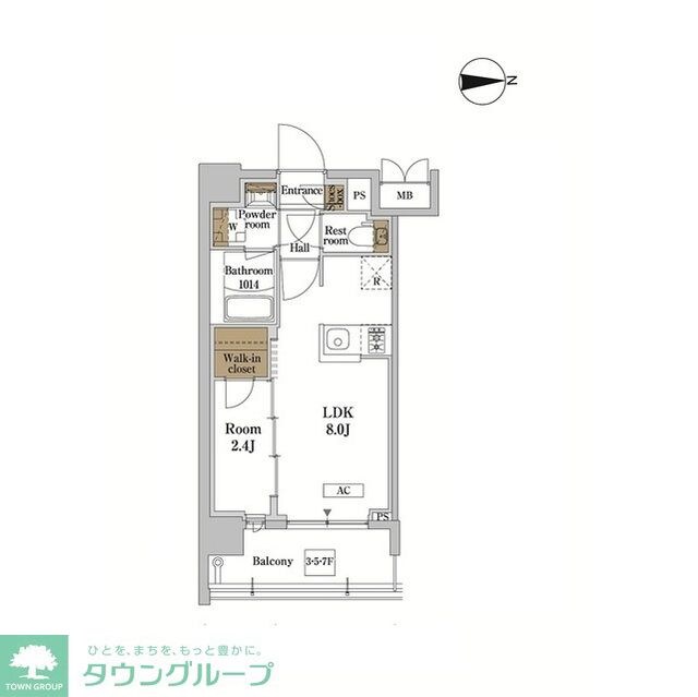 RJRプレシア蒲田の物件間取画像