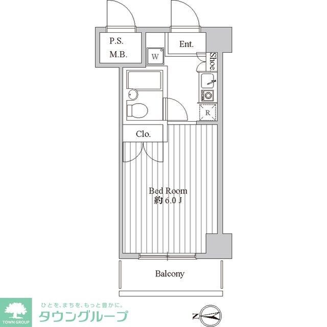 スペーシア池上の物件間取画像