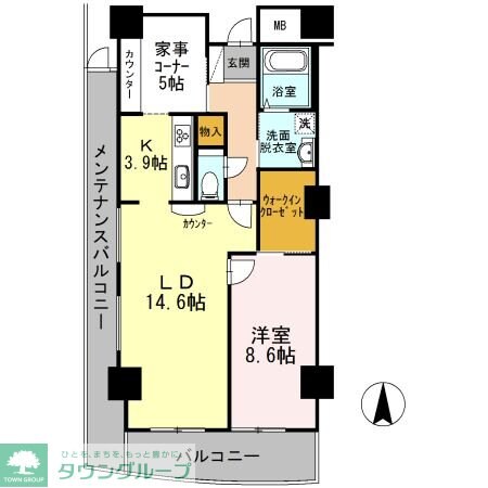 品川シーサイドビュータワーIIの物件間取画像