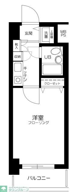 菱和パレス南大井の物件間取画像