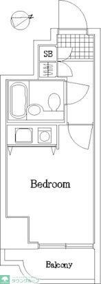 クリオ大森1番館の物件間取画像