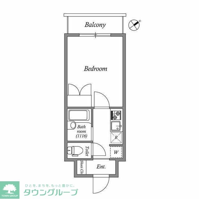 N-Flats東大井の物件間取画像