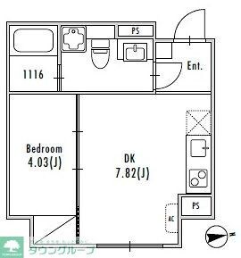 GRAN PASEO大森IIIの物件間取画像