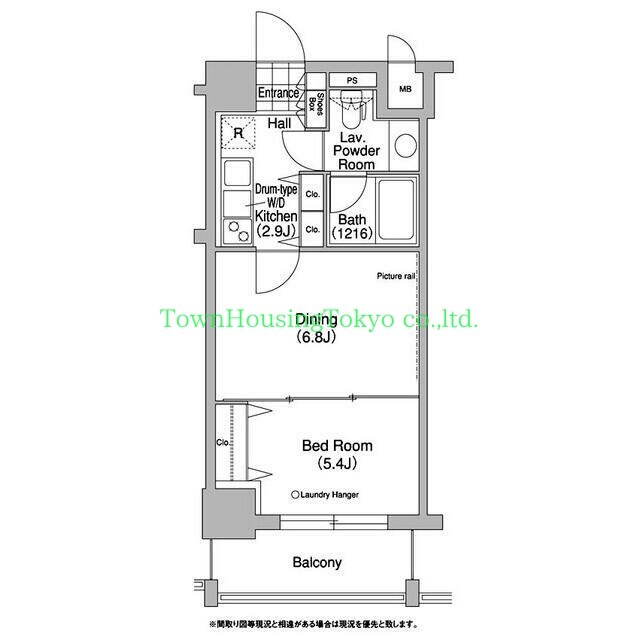 コンフォリア駒澤の物件間取画像