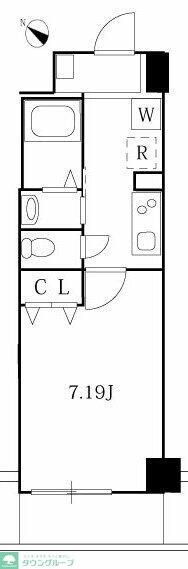 ケーディーエックスレジデンス上野毛の物件間取画像