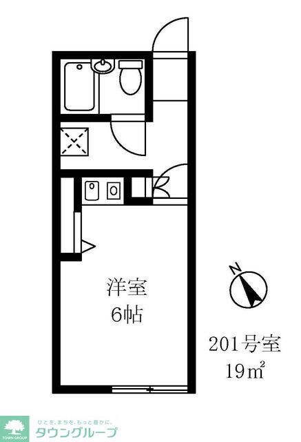 Apt・Gの物件間取画像