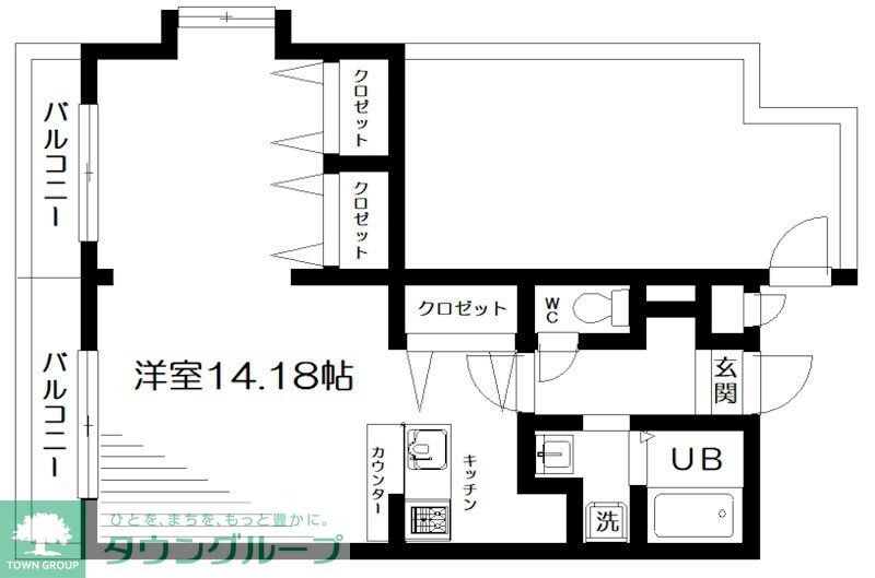MUスクエア等々力の物件間取画像