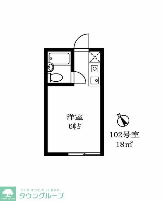 ドムス世田谷の物件間取画像