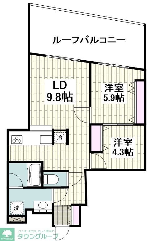 SAKURA C TERRACEの物件間取画像