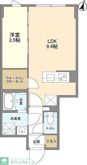 ウェルスクエア駒場東大前の物件間取画像