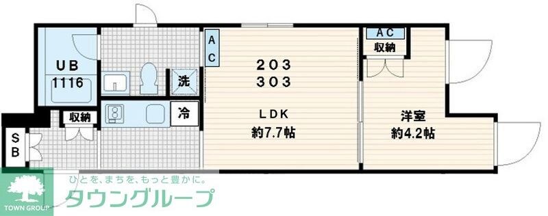Fullea代々木の物件間取画像