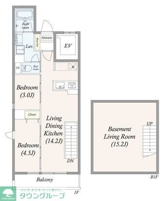 GRAN PASEO三宿の物件間取画像