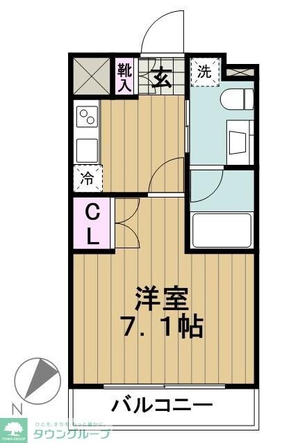 ウィルテラス奥沢の物件間取画像