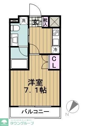 ウィルテラス奥沢の物件間取画像