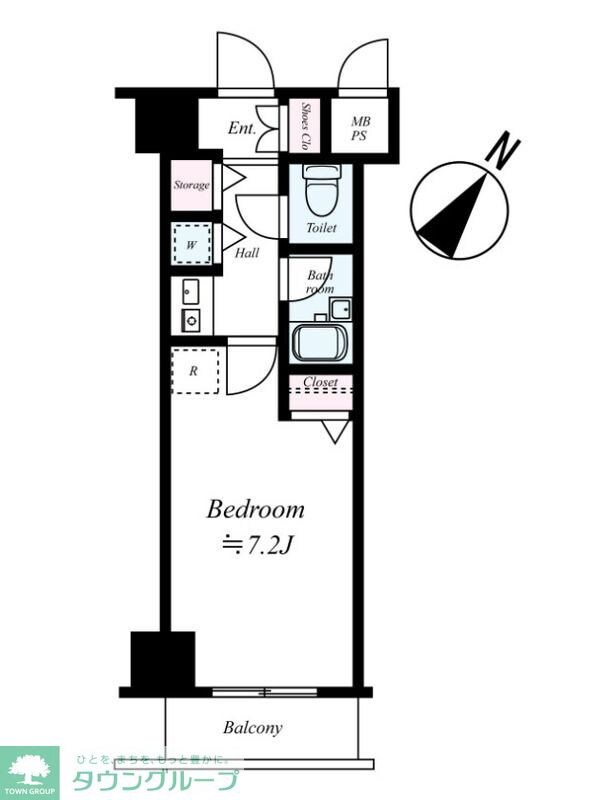 グランド・ガーラ笹塚の物件間取画像