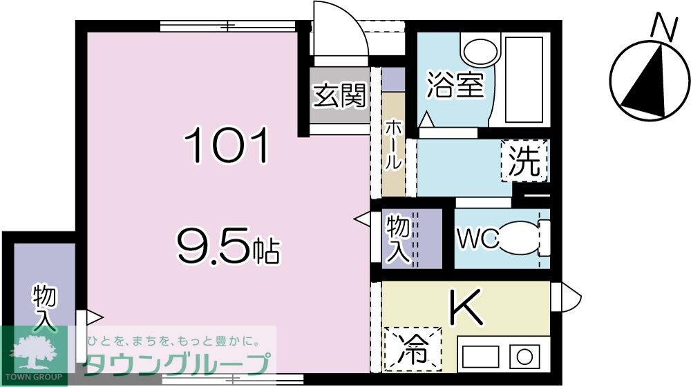 メゾンJフォーレの物件間取画像