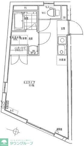 iON下北沢の物件間取画像