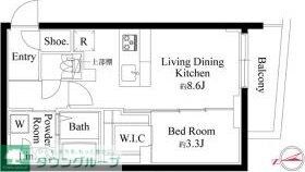 ルネサンスコート目黒南の物件間取画像