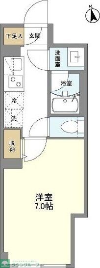ウェルスクエア学芸大学IIの物件間取画像